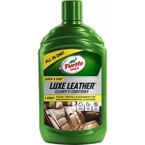 TURTLE WAX LUXE LEATHER CLEANER&CONDITIONER 500ML