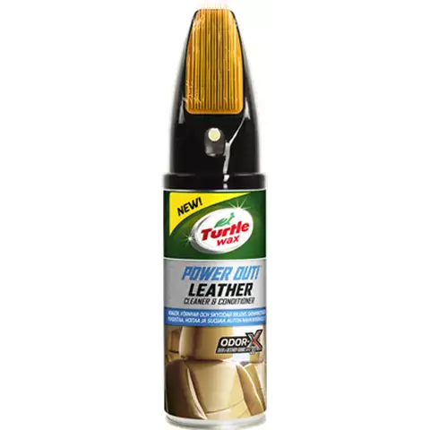 TURTLE WAX POWER OUT LEATHER CLEANER 400ML