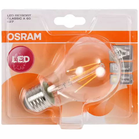 OSRAM LED FILAMENT RETROFIT A60 E27