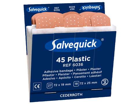 PLASTPLÅSTER 6X45ST SALVEQUICK