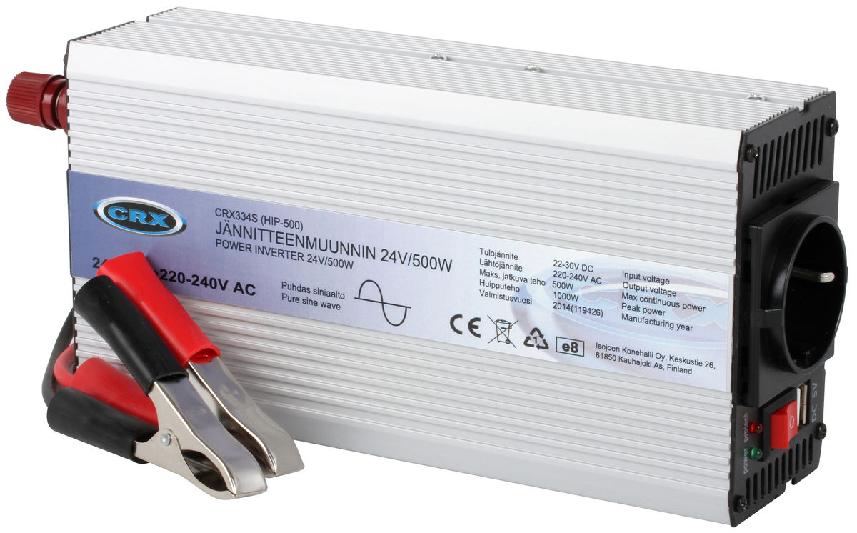 Spänningsomvandlare 12v 230v