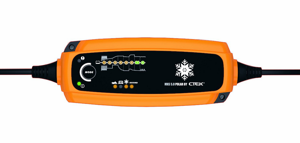 Orange 7340103400011 CTEK Battery Charger CTEK MXS 5.0 Polar Ideal battery charger 