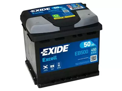 EB500 EXIDE EXCELL 50 Ah FRI FRAKT