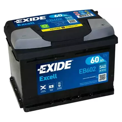 EB602 EXIDE EXCELL 60 Ah