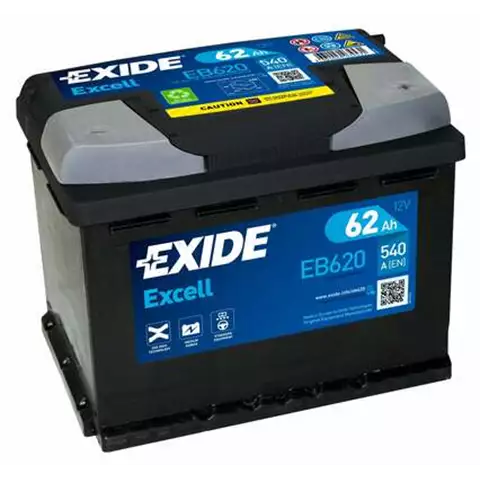 EB620 EXIDE EXCELL 62 Ah