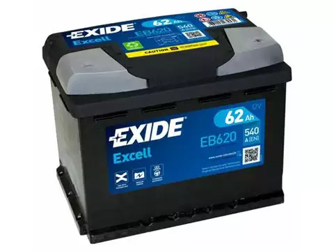 EB620 EXIDE EXCELL 62 Ah