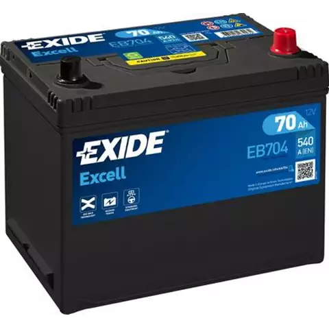 EB704 EXIDE EXCELL 70 Ah