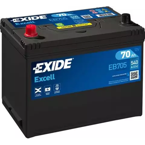 EB705 EXIDE EXCELL 70 Ah