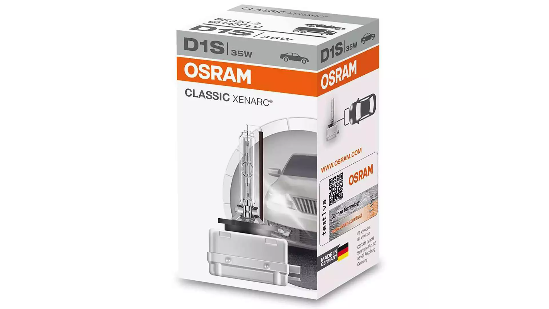 Osram D1S Classic Xenon - Ojanperä